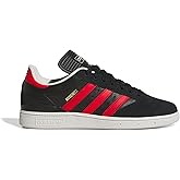 Adidas CBLACK/BETSCA/FTWWHT Men's Busenitz Core blackBetter Scarlet/FTWR White 12 US, Wide