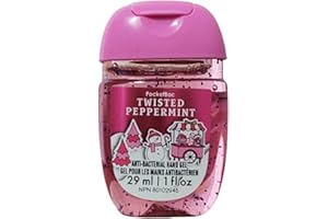 Bath & Body Works Destashing Collection PocketBac Hand Sanitizer 29 mL (Twisted Peppermint)