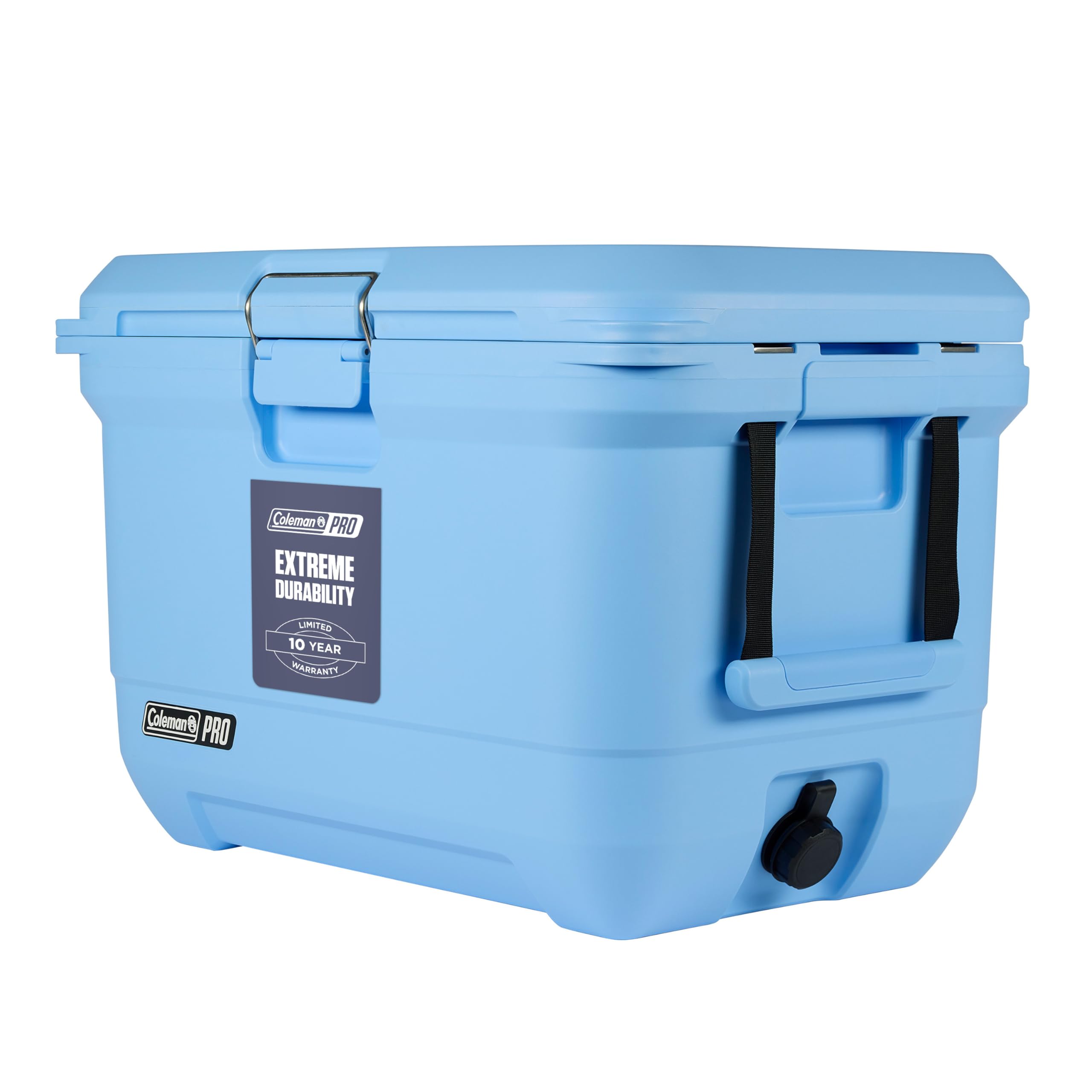 Coleman Pro Heavy-Duty 45qt Ultra-Light Premium Hard Cooler, Extra-Thick Insulation Keeps Ice up to 4 Days, 74-Can Capacity Image