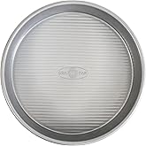 USA Pan Bakeware Round Cake Pan, 9 inch, Nonstick & Quick Release Coating, 9-Inch,Aluminized Steel