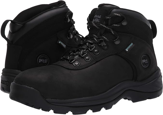 timberland pro men's flume mid waterproof steel toe work boots