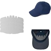 Shapers Image 4 Count Baseball Crown Shaper Inserts for Fitted Caps Snapback Hats, Washable Reusable Liners