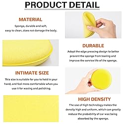 psler Foam Car Wax Applicator Pad Foam Applicator