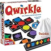 Qwirkle Board Game - Strategy Game for 2-4 Players Ages 6+ - Deluxe with Trays