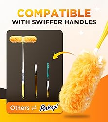 Heavy Duty Duster Refills for Swiffer Duster, 12