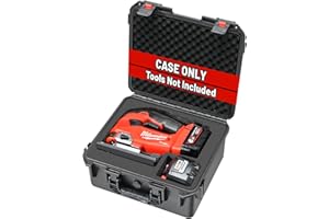 LOTOCASE Case for Milwaukee Jigsaw M18 Fuel - Hard Storage Case Replacement for Jig Saw
