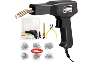 ATOLS Plastic Welding Machine Car Bumper Repair Kit, Plastic Welder Machine, 50W Hot Stapler Plastic Repair Kit, Hot Staple G