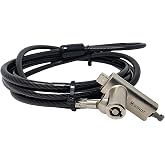 Sendt 3 in 1 Black Notebook/Laptop Lock for Kensington, Nano, and Wedge Security Slots