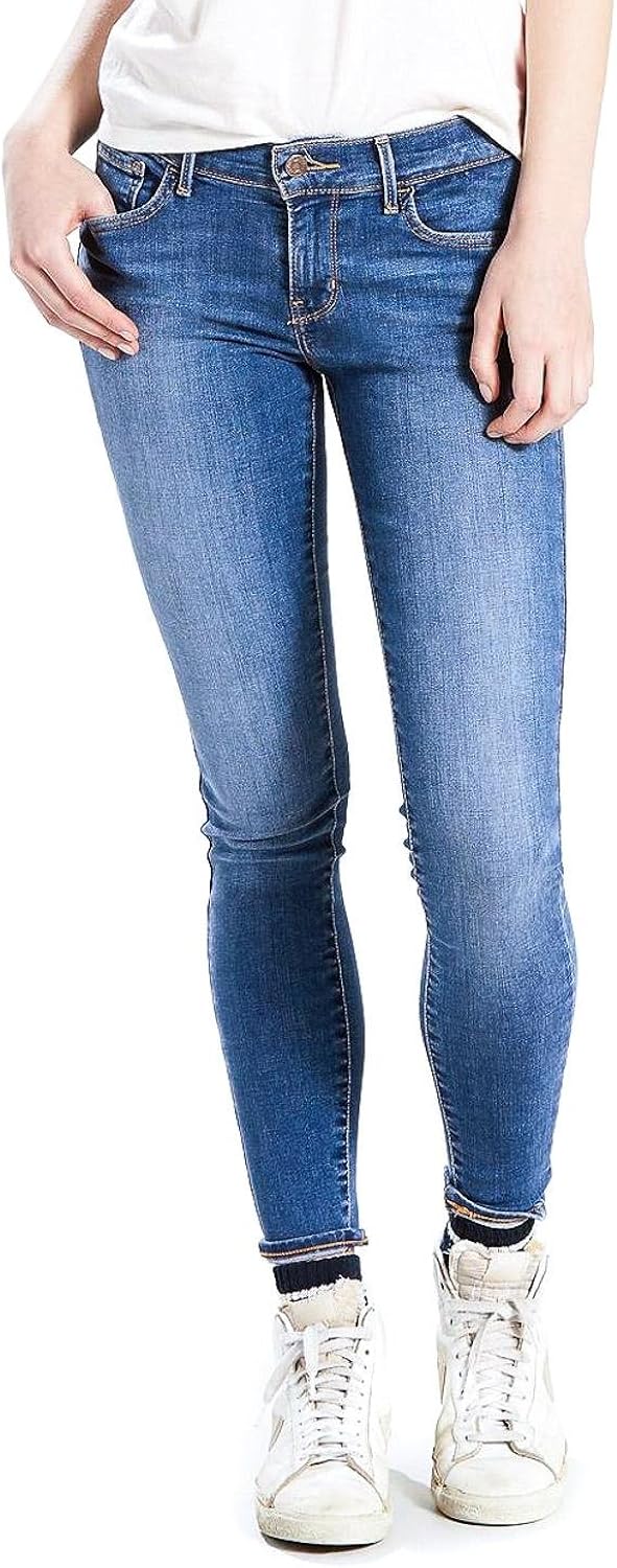 Levi's 710 Super Skinny 17780 Jeans Women Denim Light Blue 25 L30