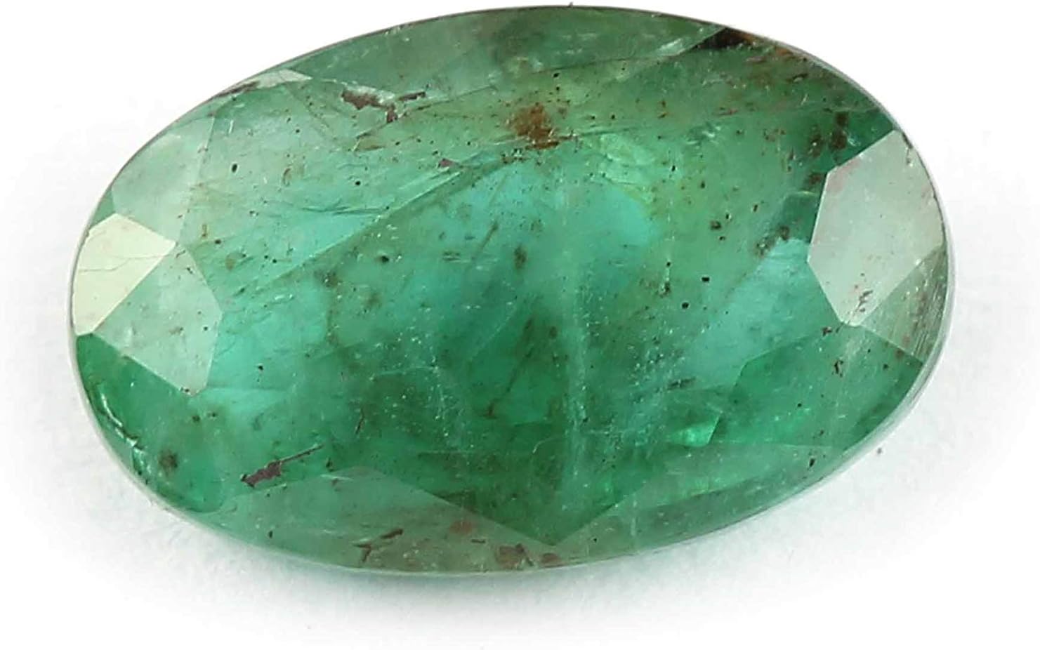 4 carat Oval Shape 13x8.2x5.5 mm Natural Zambian Green Emerald Loose Gemstone For Jewelry Making | Ring Size Gemstone | Healing Birthstone|Astrological Gemstone