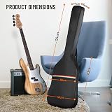 CAHAYA Guitar Dust Cover Bag Bass Soft Cover Durable Water-Resistant view 6