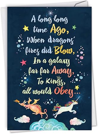 Amazon Com Nobleworks Funny Happy Birthday Card With Envelope