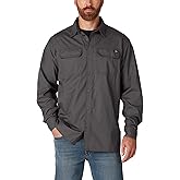 Dickies Men's Flex Denim Long Sleeve Shirt