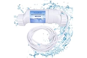FUSERISH T-CELL-15 Replacement Salt ChIorination Cell Compatible with Hayward W3T-Cell-15, T-CELL-15-SWP for In-Ground Pools up to 40,000 Gallons Replace BLT15H, BLW1T15H