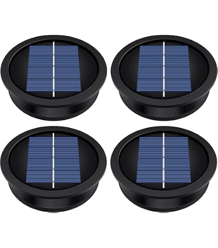 CWDRDX Lot de 6 lampes solaires de rechange avec 7 lanternes solaires LED pour suspension extérieure
