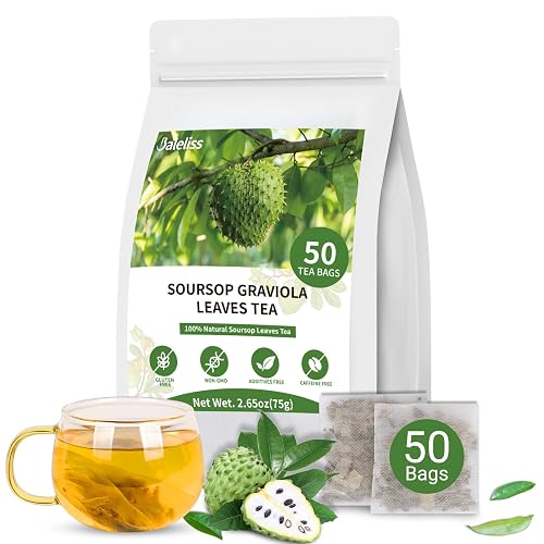 Soursop Leaves Natural Tea - Graviola Guanabana Leaves For Health Support