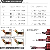 HEELE No Pull Dog Harness Reflective Adjustable Front Back Leash Attach XL view 5