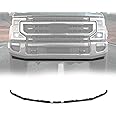 KUAFU Front Lower Deflector Valance Panel Compatible with 2020-2022 Ford F250 F350 F450 F550 Super Duty LC3Z-17626-CA Bumper Valance (Tremor Package Only) Plastic (PP) Black