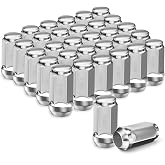 TAGMORE 24pcs M14x1.5 Lug Nuts 19mm Hex Compatible with Chevrolet Chevy GMC | Fit Suburban/Yukon/Silverado/Sierra 1500, Chrome 60&deg; Cone Seat Acorn, One-Piece Design, 72-Hour Salt Spray, Rust Resistant