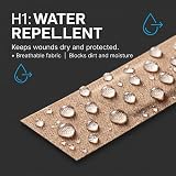 Elastoplast Fabric Extra Breathable Plasters Assorted 40 Tan Water Repellent view 4