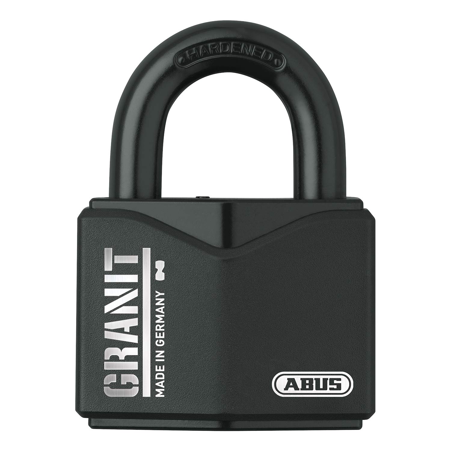 ABUS Granit Padlock 37/55#SZP for Outdoor Use - with Security Card - Made of Hardened Special Steel - ABUS Security Level 10 - Black