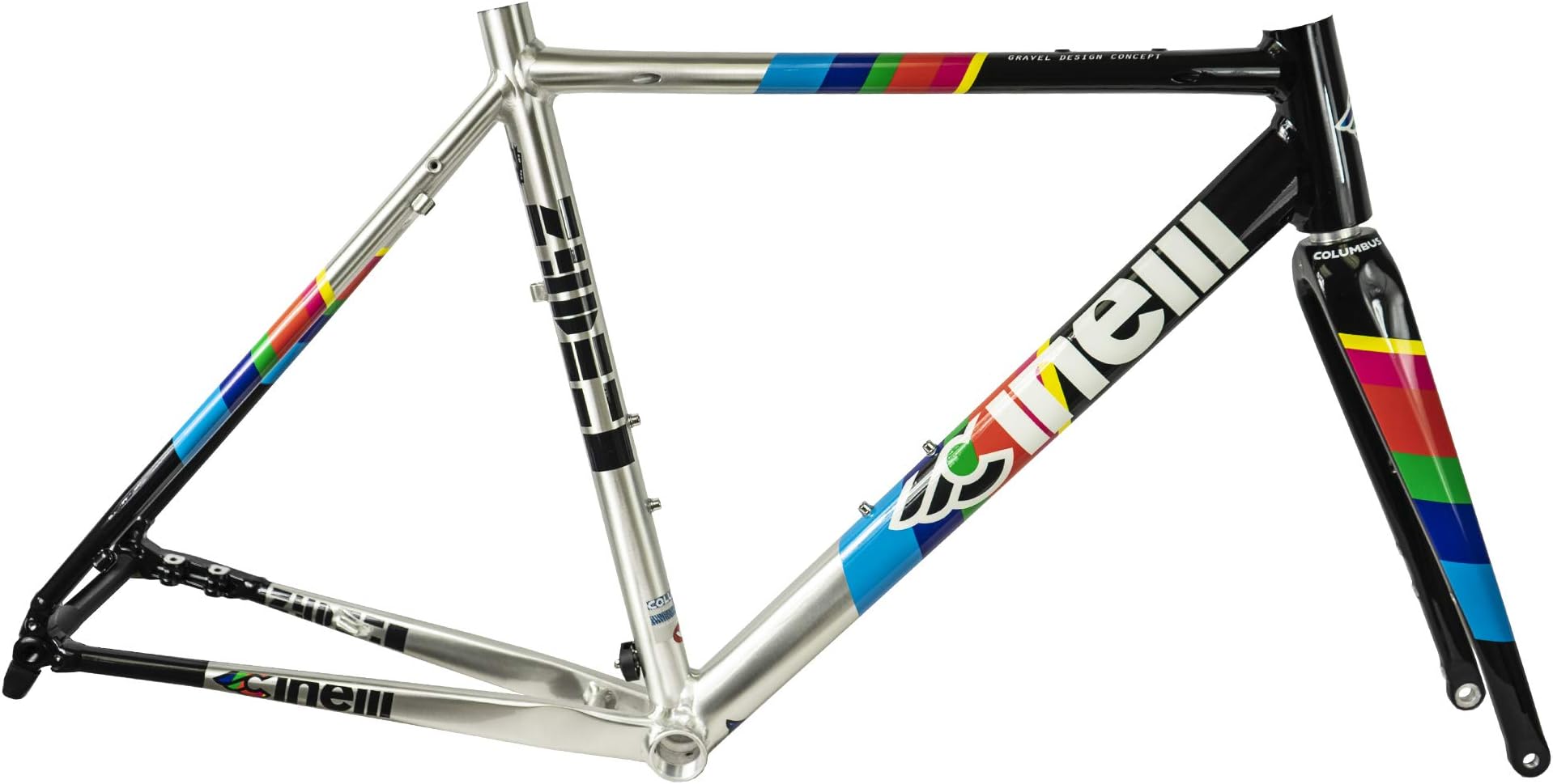 Cinelli Zydeco Gravel Frameset - Full Color - Large