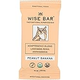 Wise Bar, Mushroom Bar Peanut Banana Organic, 1.9 Ounce