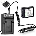Kastar Battery and Charger Kit Replacement for CGR-S006, CGR-S006A1B, CGA-S006, DMW-BMA7 Work with Panasonic Lumix DMC-FZ18, DMC-FZ28, DMC-FZ30, DMC-FZ35, DMC-FZ38, DMC-FZ50, DMC-FZ7, DMC-FZ8 Cameras