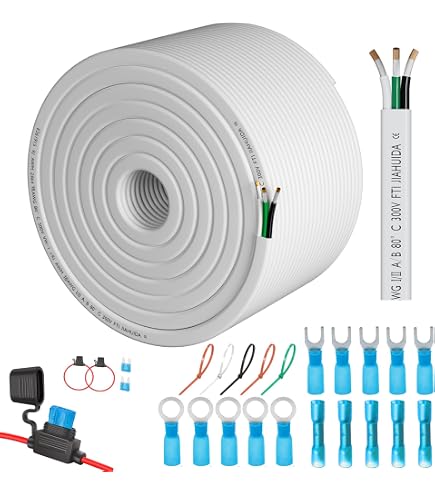 PATIKIL 16.4 Feet 14AWG Electronic Wire, Insulated High Temperature...