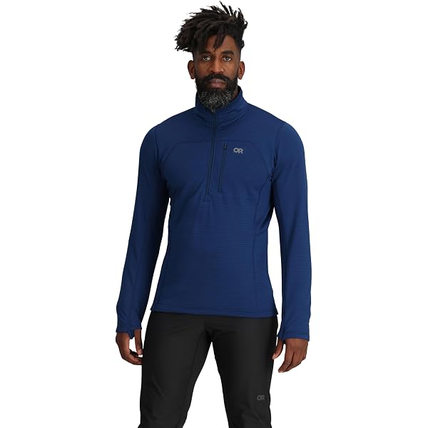 d.i.a.トップス Outdoor Research Men's Deviator Fleece Half Zip | Temperature