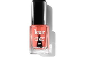 LONDONTOWN Luxe Length Nail Gloss – Strengthens & Protects Nail Length, Boosts Keratin & Ceramide Production, Prevents Breakage, .4 fl oz