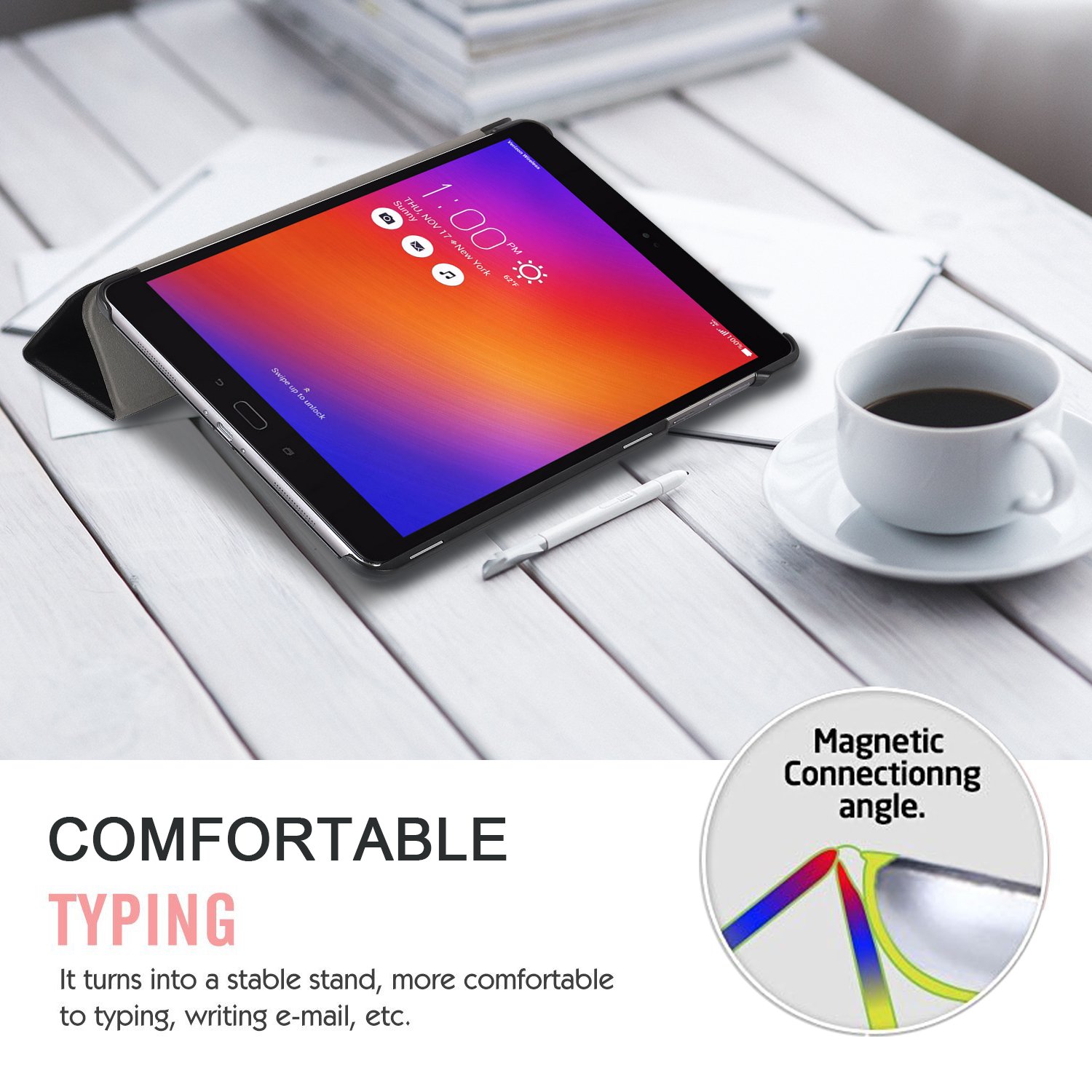 KuGi Asus Zenpad Z10 ZT500KL case Ultra Lightweight Slim Smart Cover