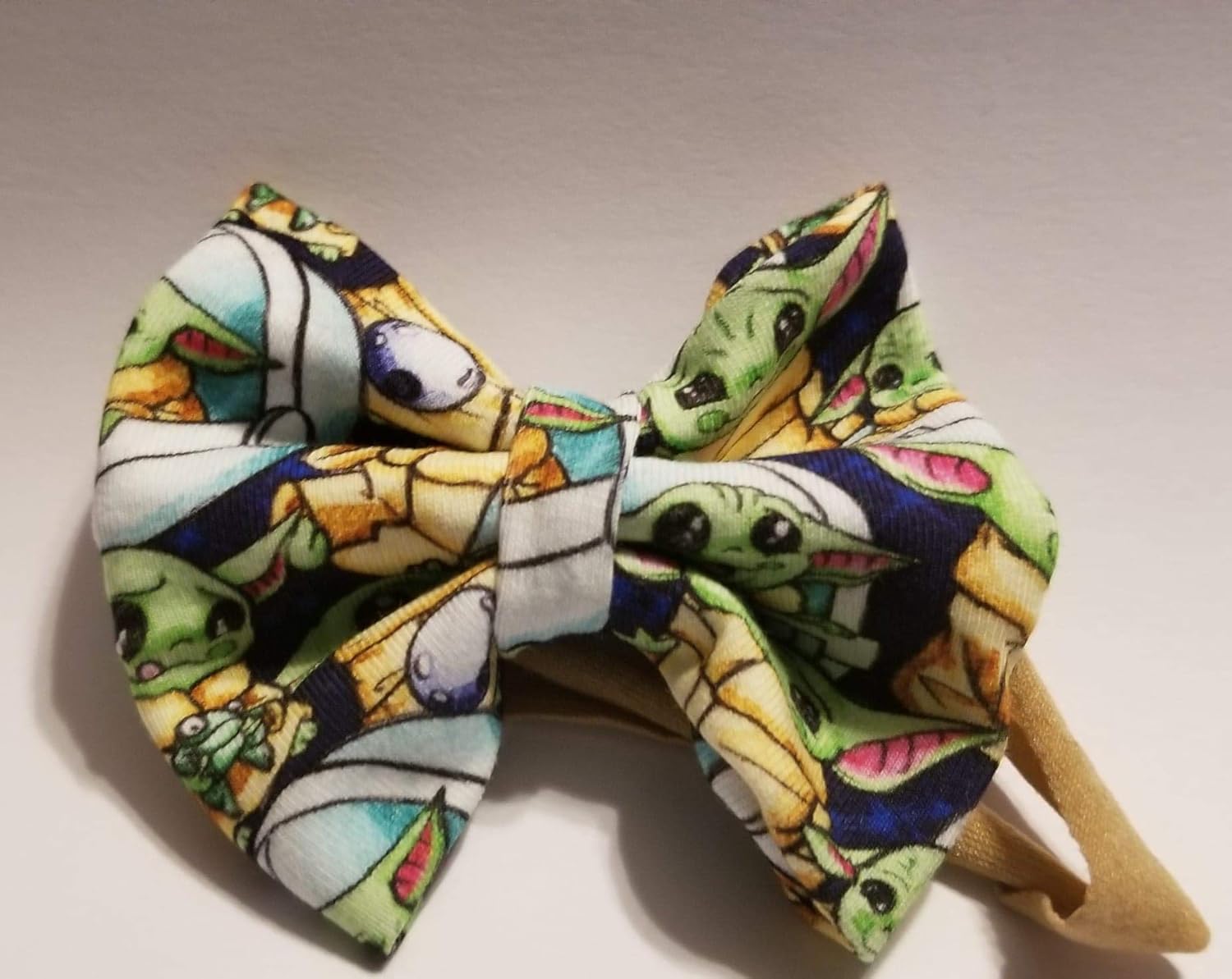 baby yoda hair bow