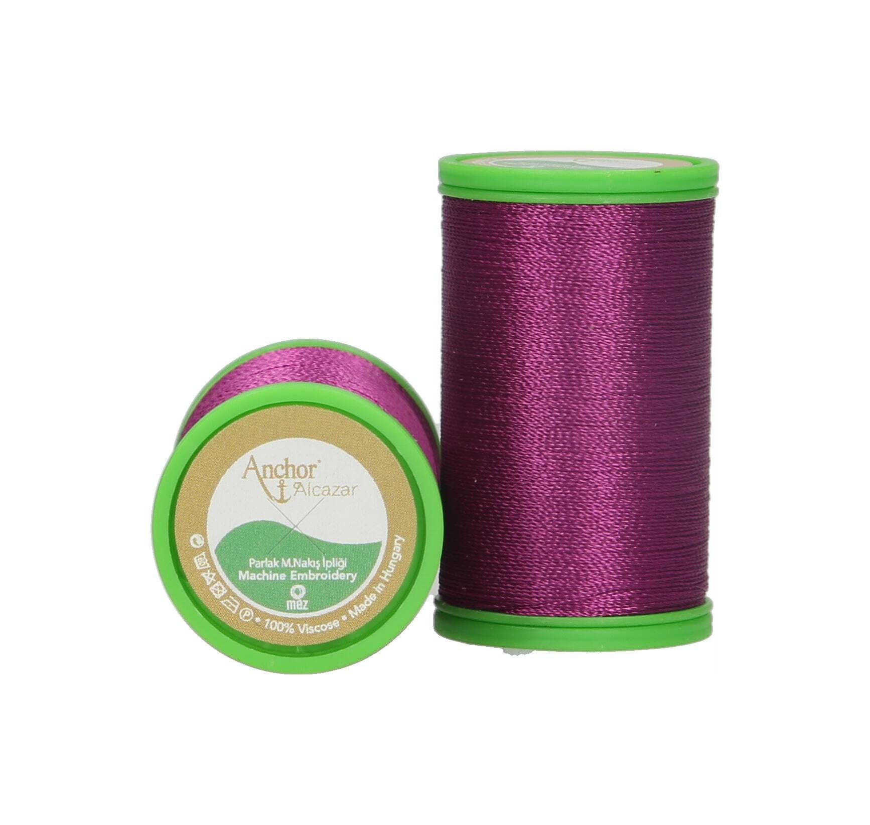 Anchor 4556040-01038 Machine Sewing Thread, 100% Viscose, 1038, Thickness 40, 200 m, 12 g