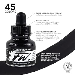 Daler-Rowney FW Acrylic Ink Bottle 6-Color