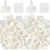 Marsui 100 Pcs Sticky PCB Spacer Adhesive Plastic Insulated Standoffs 0.25 Supporting Height Circuit Board Standoffs for PC B