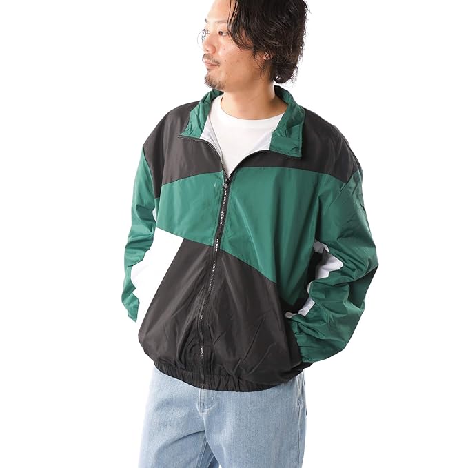 Amazon ナイラス Nylaus ナイロンジャケット メンズ 切り替え