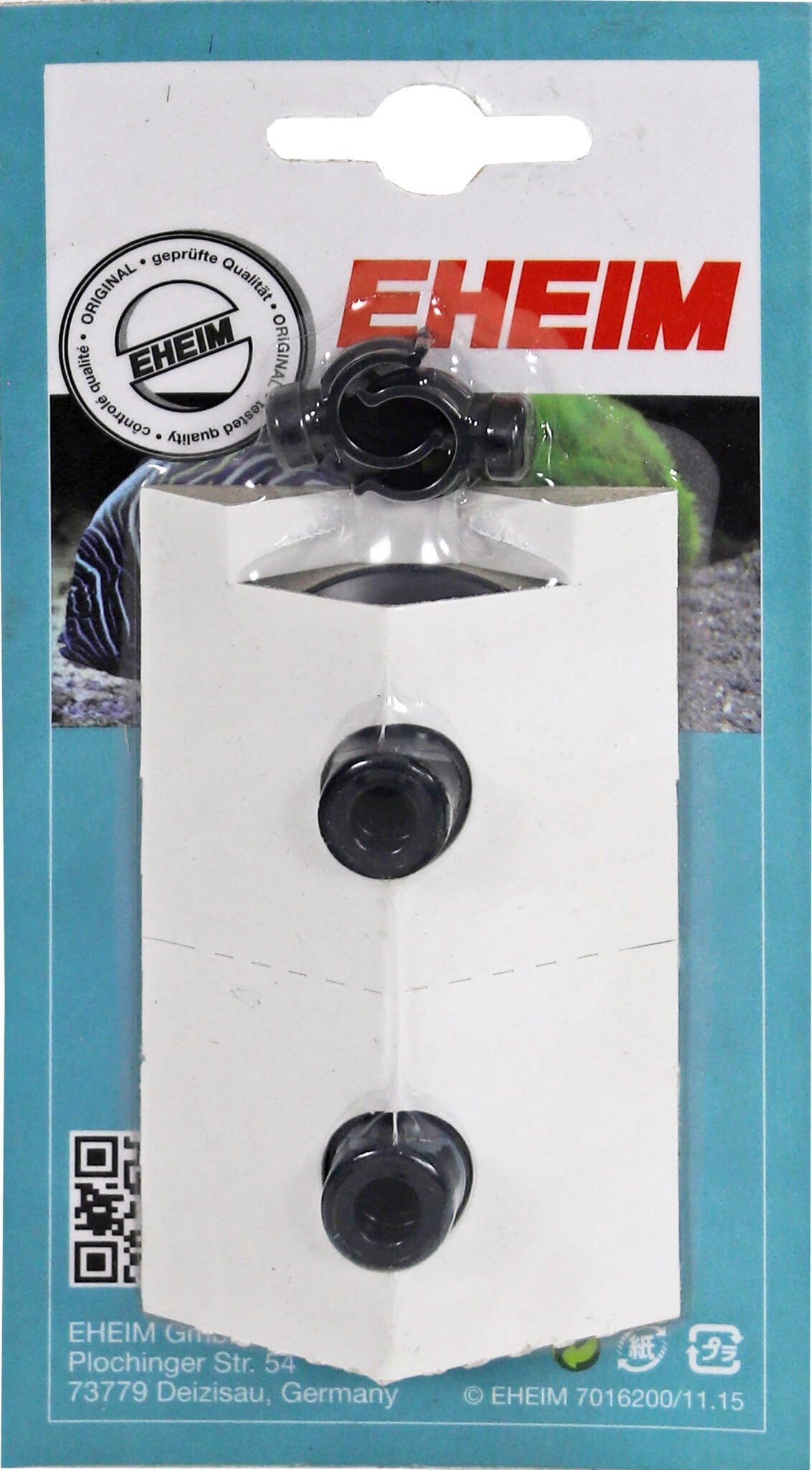 Eheim Clip Suction Cup For Pipe (2 pieces) - 9/12 mm