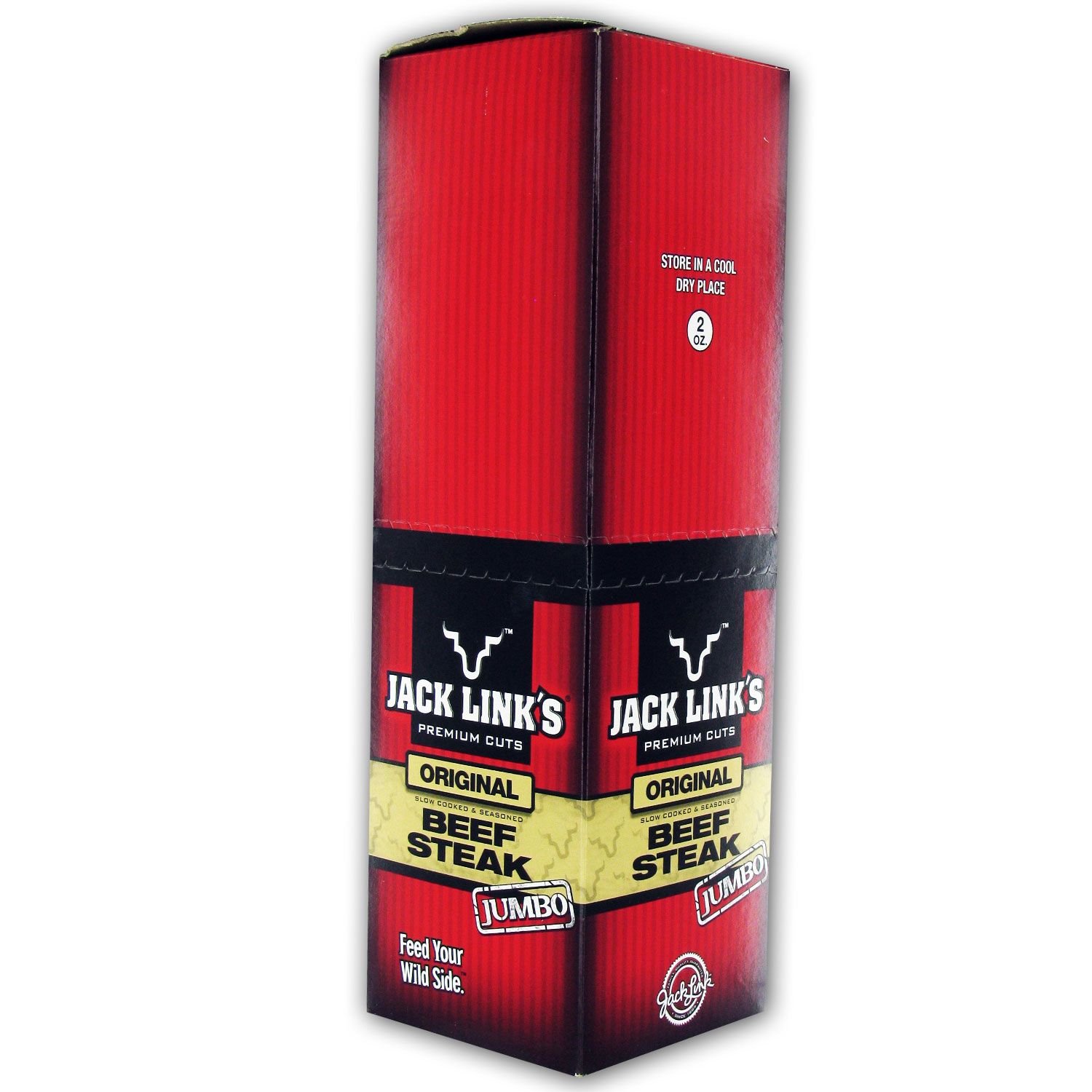 Jack Links Original Jumbo Beef Stick 2 oz. Stick 12 ct