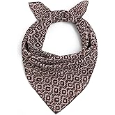 STARWHISPER Multicolored 22''x22'' Cotton Bandana for Women and Men Multi-purpose Headband Hair Scarf Protective Coverage