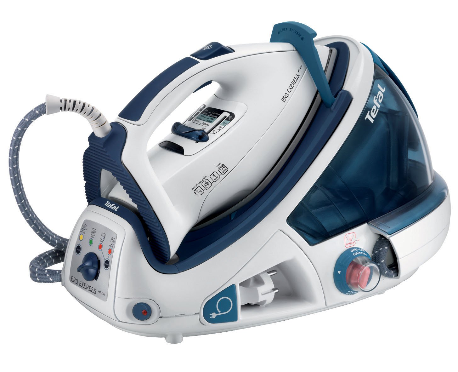 Tefal Pro Express Turbo GV8360 Steam Generator, Anti Scale, 1.8 Litre