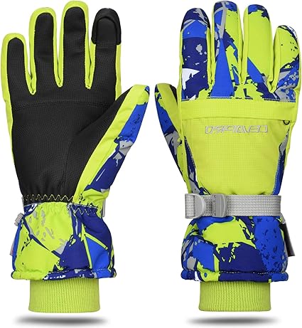 mens waterproof snow gloves