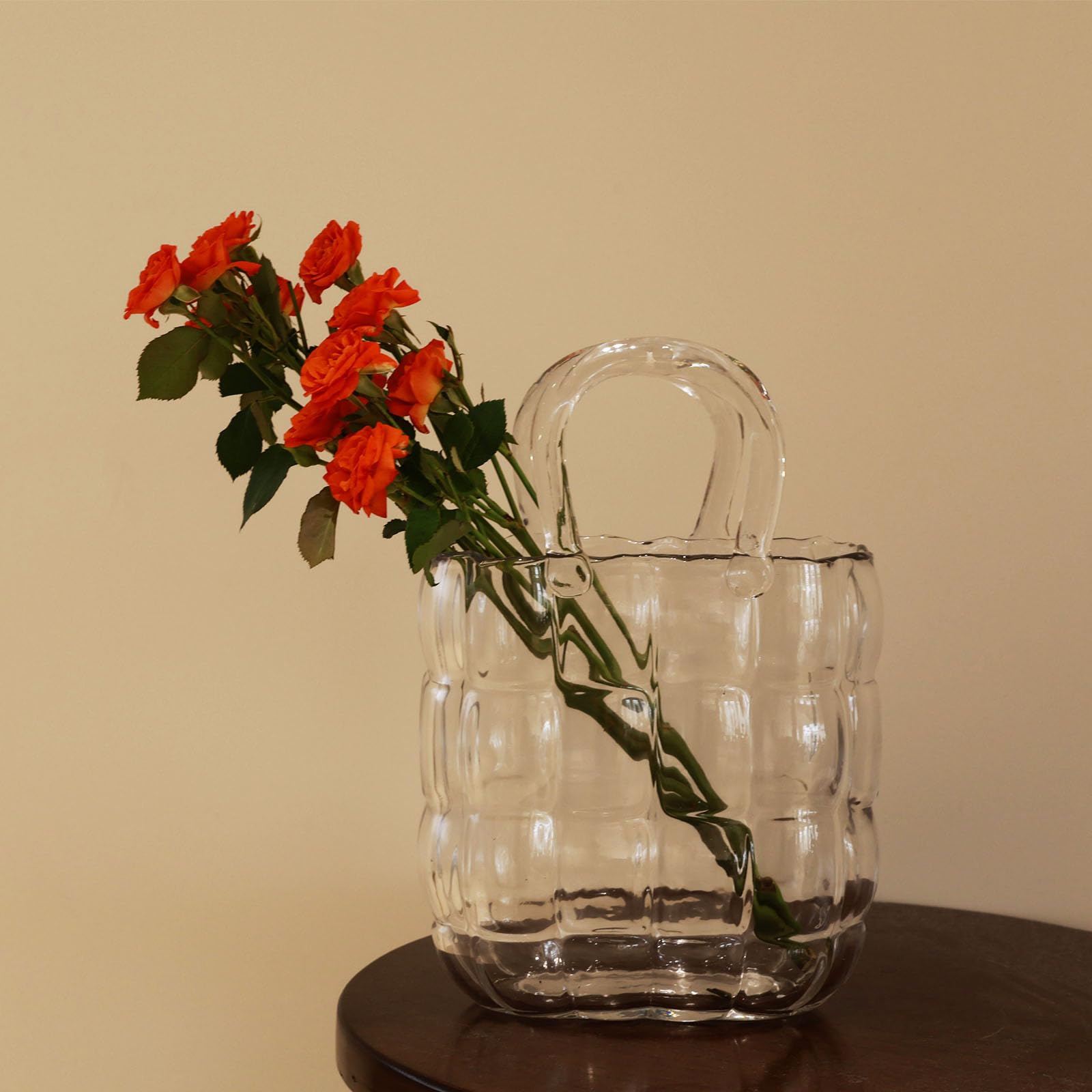Photo 1 of 10.6 "Bulging Glass vases and Bubble Decorations