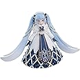 Max Factory Character Vocal Series 01: Hatsune Miku Snow Miku (Glowing Version) Figma Action Figure, Multicolor