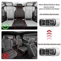 Auxko All Weather Floor Mats Cargo Mat Back Seat