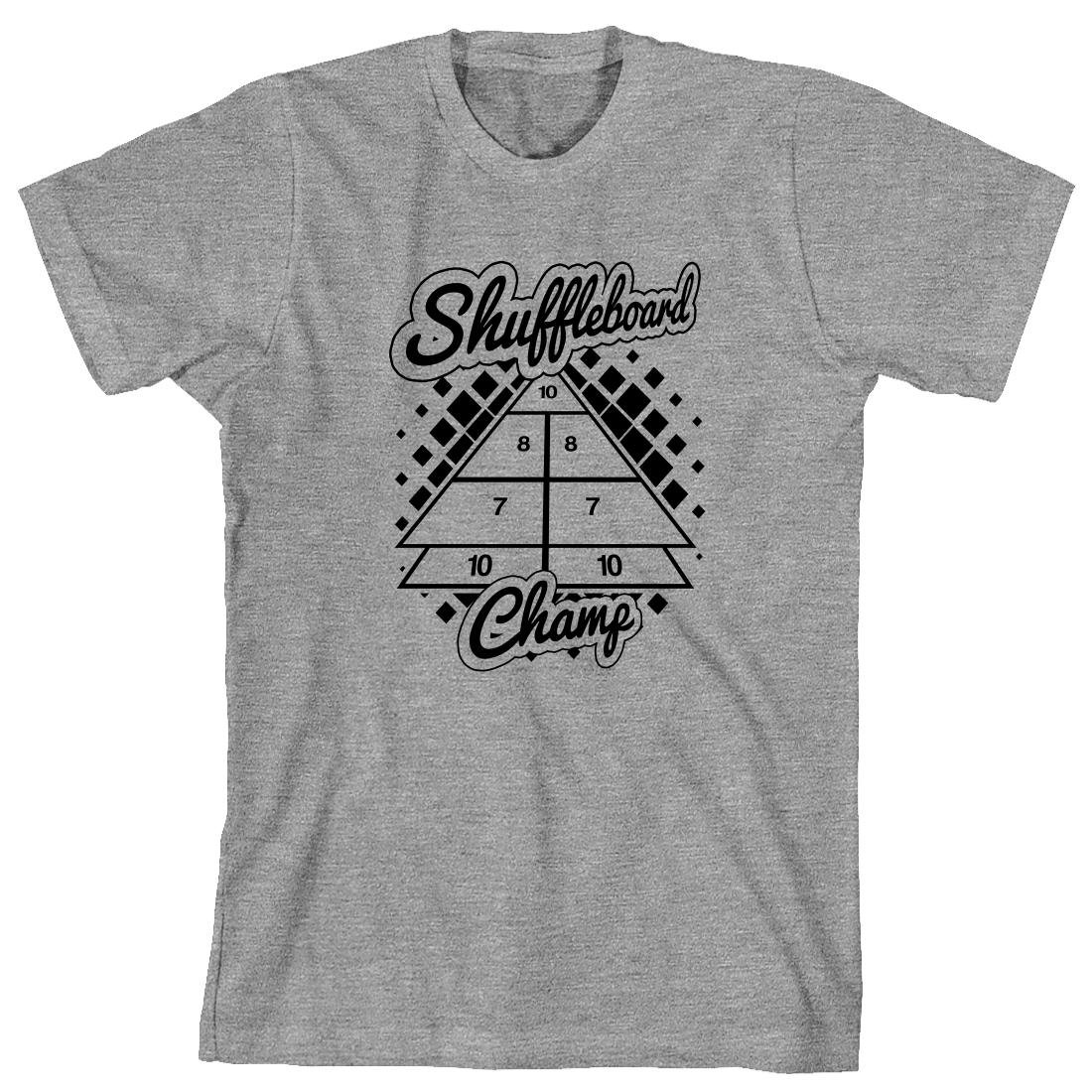 Shuffleboard Champ S Shirt Seknovelty