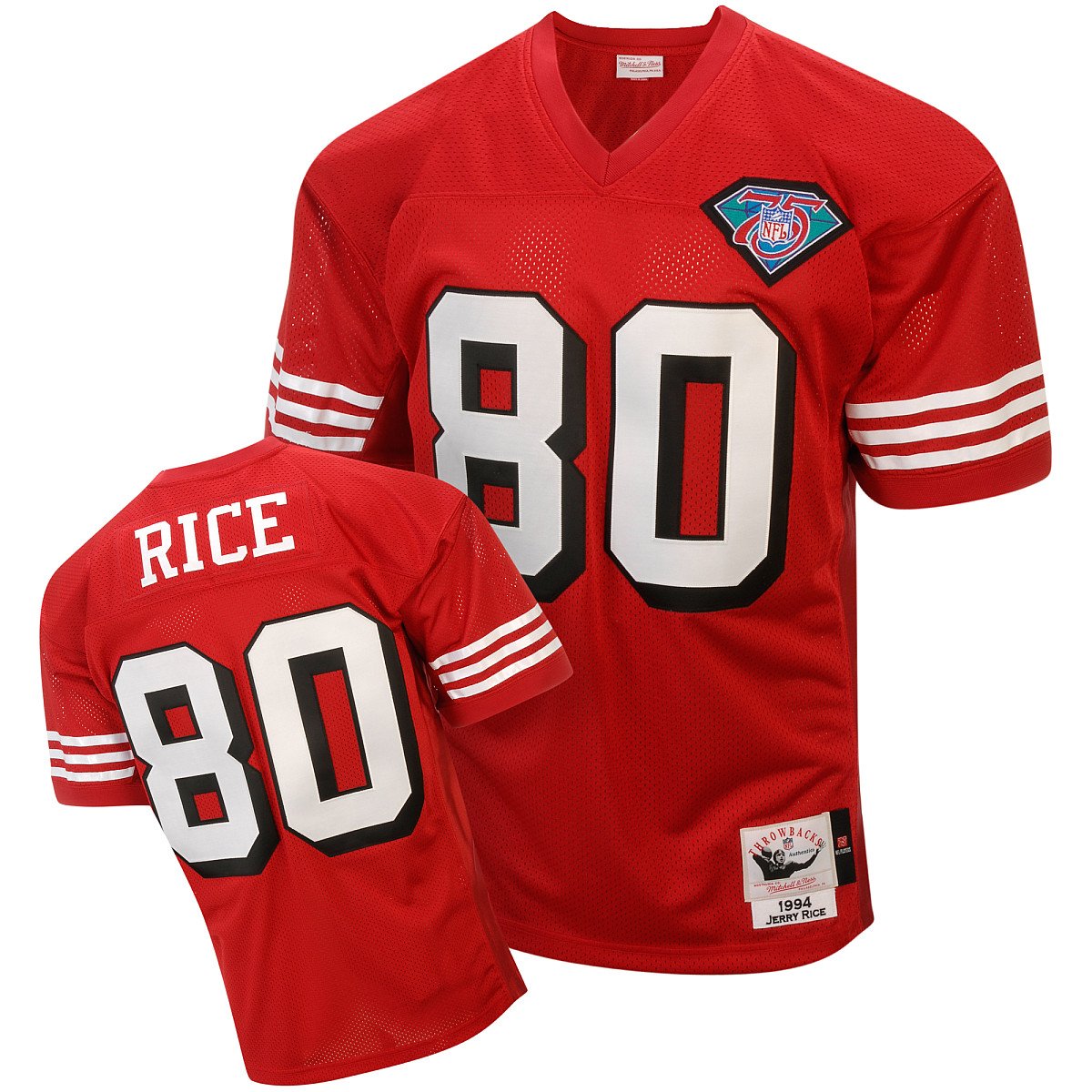 deion sanders 75th anniversary jersey 49ers