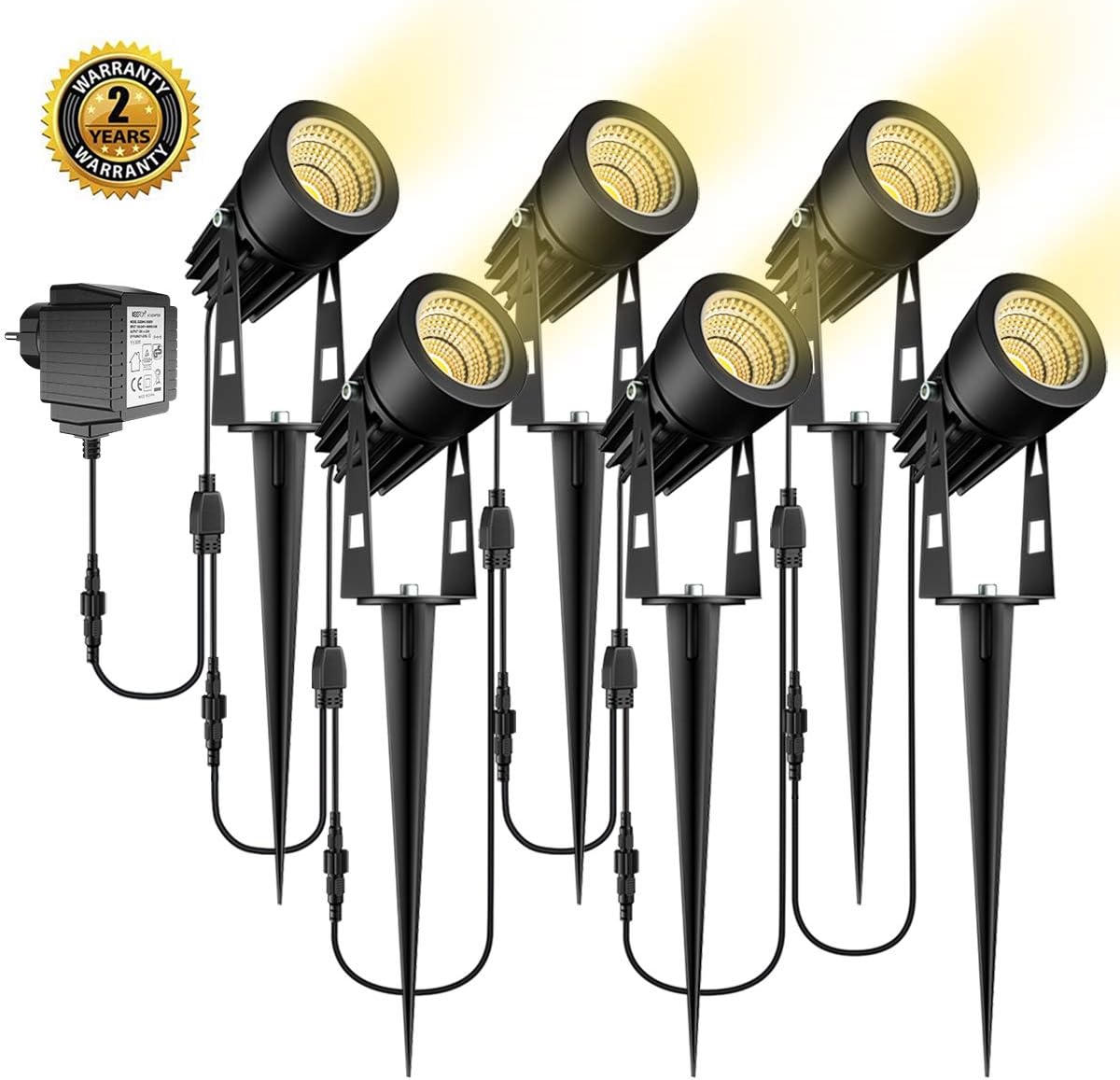 Beleuchtung Wasserdicht LED Gartenbeleuchtung Verlüngerungskabel für 2