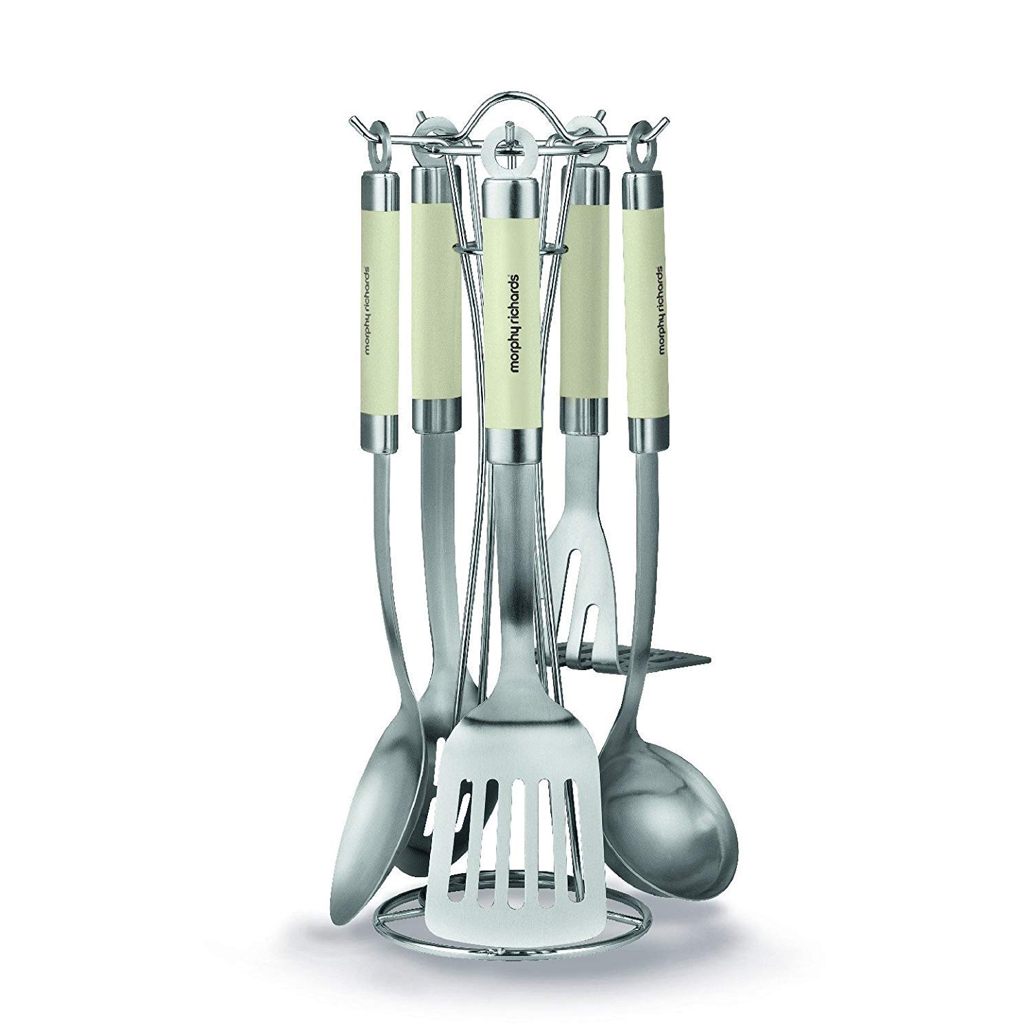 morphy richards utensil set cream