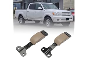 KASTURRBOO 1 Pair Rear Quarter Window Latch Lock Fit for Tundra 2000-2006, Driver & Passenger Side Brown 62910-34012-E0, 62920-34012-B1